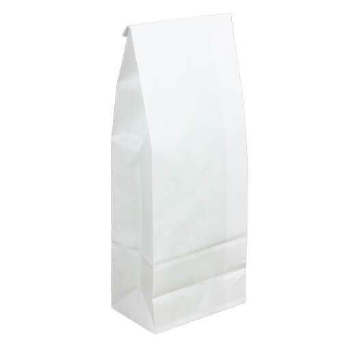 Block bottom bag unprinted, flour bag 1kg